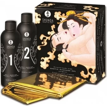 Массажный гель SHUNGA ORIENTAL BODY SLIDE - MELON MANGO (КОНТАКТНЫЙ ВОСТОЧНЫЙ МАССАЖ - ДЫНЯ МАНГО) 7702 SG